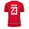 Camiseta de fútbol Dinamarca Pierre-Emile Hojbjerg 23 Primera Equipación Mundial 2022 - Hombre